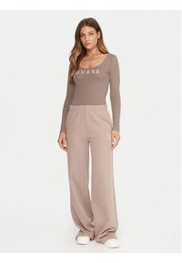 Guess Body O5RM08 KBBU1 Beżowy Regular Fit. Kolor: beżowy. Materiał: bawełna #4