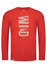 ZONE PERFECT - Męski t-shirt Allonzo M z wygodnego bawełnianego materiału z długimi rękawami. Kolor: wielokolorowy. Materiał: materiał, bawełna. Długość rękawa: długi rękaw. Długość: długie. Wzór: nadruk