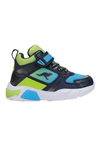 KangaRoos - Buty juniorskie KangaROOS K-SLB Clave Mid EV. Kolor: czarny. Styl: sportowy. Sport: turystyka piesza