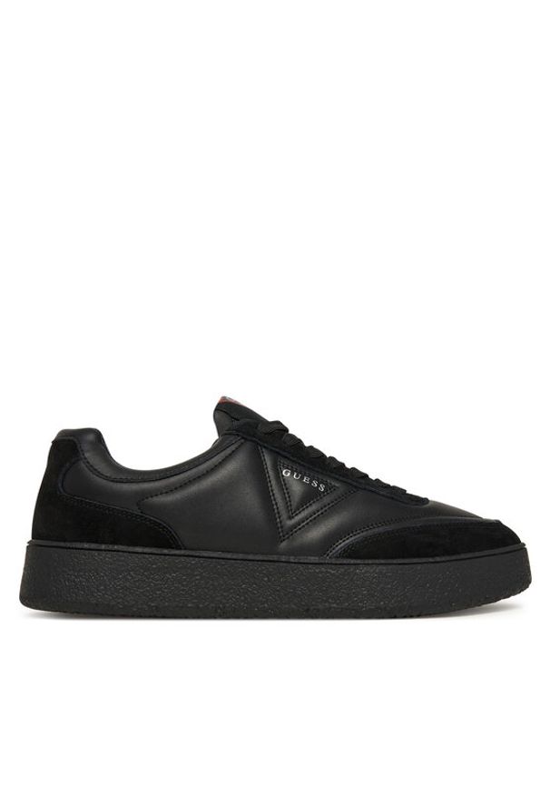 Guess Sneakersy FMFMOH LEA12 Czarny. Kolor: czarny. Materiał: skóra