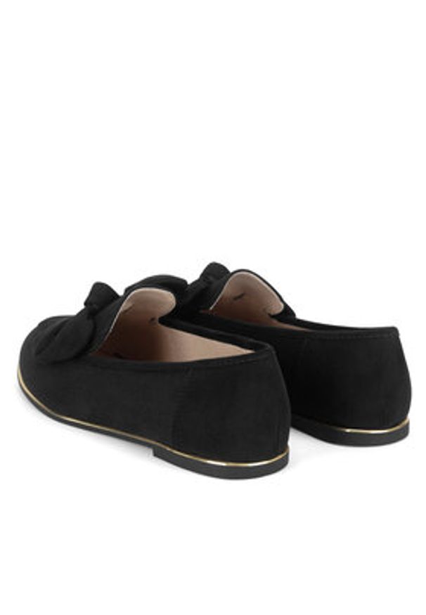 Clara Barson Baleriny WFA2806-1 Czarny. Kolor: czarny. Materiał: materiał