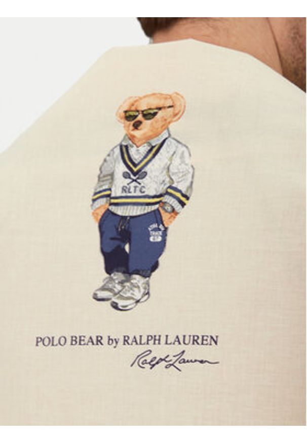 Polo Ralph Lauren Chusta 449973182001 Écru. Materiał: materiał, bawełna