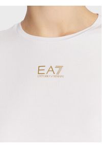 EA7 Emporio Armani T-Shirt 3RTT07 TJDZZ 0102 Biały Regular Fit. Kolor: biały. Materiał: bawełna #5