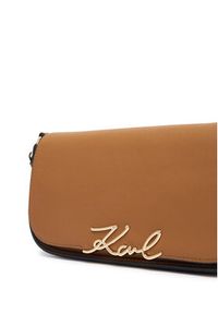 Karl Lagerfeld - KARL LAGERFELD Torebka A1W30039 Brązowy. Kolor: brązowy. Materiał: skórzane #3