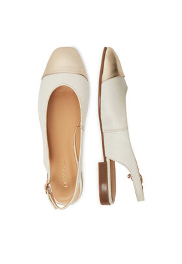 Lasocki Sandały RST-ROMI-51 Écru. Materiał: skóra