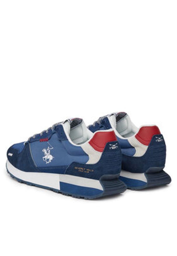 Beverly Hills Polo Club Sneakersy CRUZ MIX Granatowy. Kolor: niebieski. Materiał: materiał