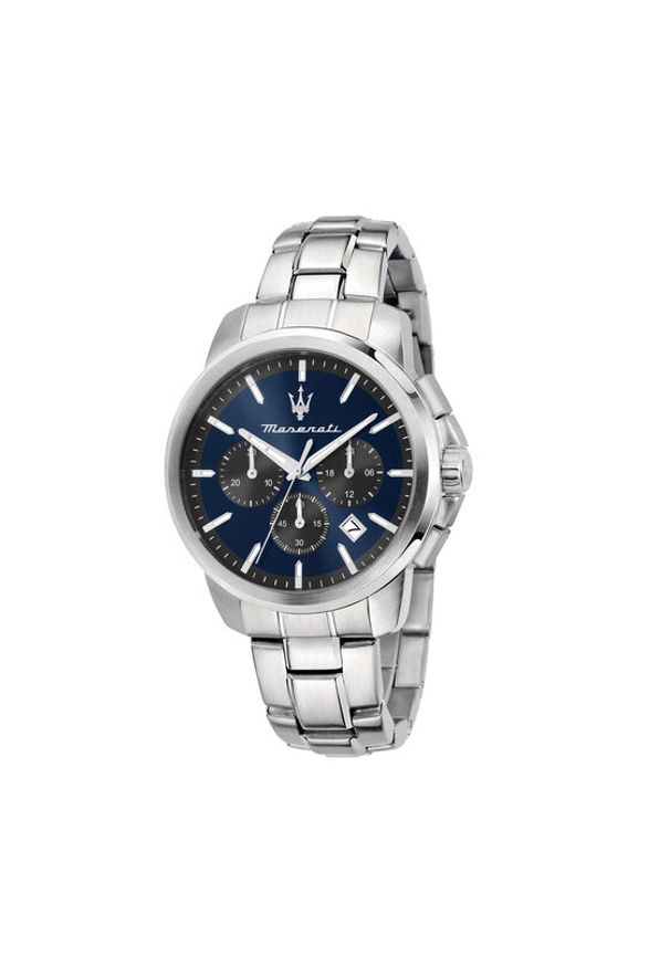 Maserati Zegarek Successo Chronograph R8873621051 Srebrny. Kolor: srebrny