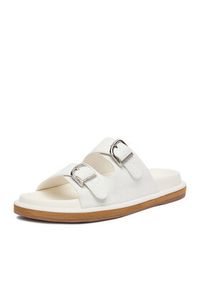 Guess Jeans Klapki EO-R26SS03458 Biały. Kolor: biały. Materiał: skóra #5