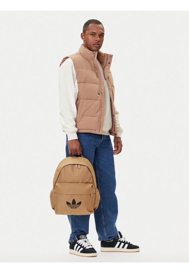 Adidas - adidas Plecak Adicolor Classic JX0212 Brązowy. Kolor: brązowy. Materiał: materiał