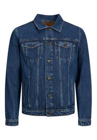 Jack & Jones - Jack&Jones Kurtka jeansowa Jean 12237196 Granatowy Regular Fit. Kolor: niebieski. Materiał: bawełna #5