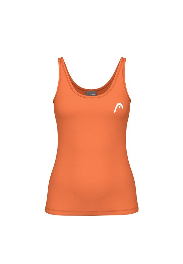 Damski tank top Head Spirit II. Kolor: pomarańczowy. Sport: tenis
