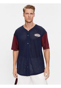 Reebok T-Shirt Sporting Goods IM1506 Granatowy Regular Fit. Kolor: niebieski. Materiał: syntetyk #1