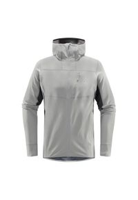 Bluza trekkingowa męska Haglöfs L.I.M Mid Comp Hood. Kolor: szary