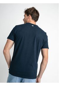 Petrol Industries T-Shirt M-1030-TSR602 Granatowy Regular Fit. Kolor: niebieski