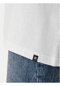 DC Shoes T-Shirt Made Custom EDYZT04368 Biały Regular Fit. Kolor: biały. Materiał: bawełna #7