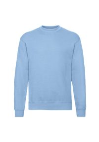 FRUIT OF THE LOOM - Klasyczna Bluza Rozpinana Unisex Dla Dorosłych. Kolor: niebieski