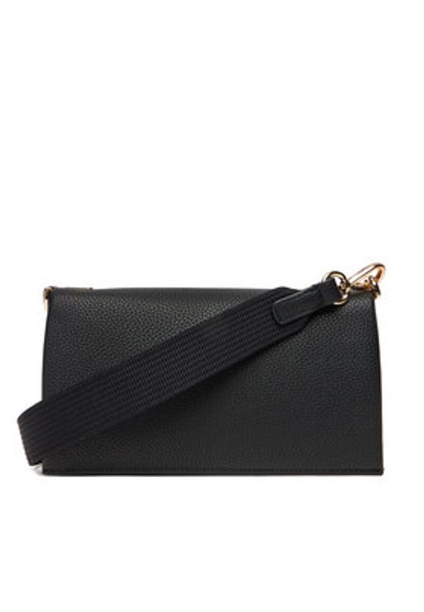 TOMMY HILFIGER - Tommy Hilfiger Torebka Th Her Mini Crossover AW0AW17949 Czarny. Kolor: czarny. Materiał: skórzane