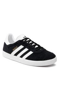 Adidas - adidas Sneakersy Gazelle J BB2502 Czarny. Kolor: czarny. Materiał: skóra, zamsz. Model: Adidas Gazelle