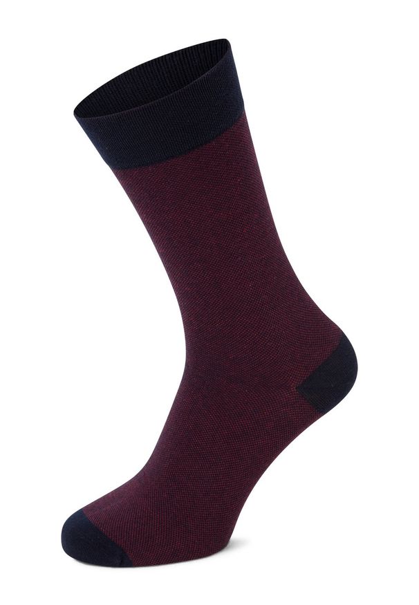 Finshley & Harding Skarpety w 2-paku Mężczyźni niebieski|czerwony jednolity, 39-42. Kolor: czerwony, niebieski, wielokolorowy. Wzór: jednolity