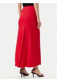 ViCOLO Spódnica maxi Gonna TD0472 Czerwony Slim Fit. Kolor: czerwony. Materiał: wiskoza #4