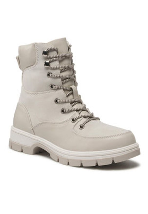 Jenny Fairy Trzewiki WS5671-01 Beżowy. Kolor: beżowy. Materiał: materiał