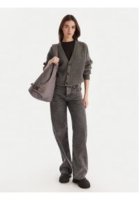 G-Star RAW - G-Star Raw Kardigan Cable D27729-D770 Szary Relaxed Fit. Kolor: szary. Materiał: wełna #2