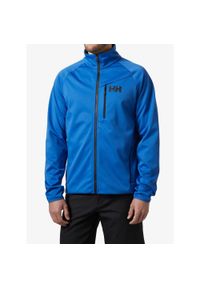 Kurtka polarowa męska Helly Hansen HP Windproof Fleece 2.0. Kolor: niebieski. Materiał: polar