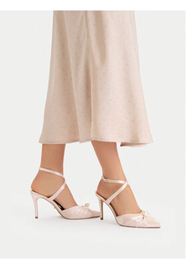 DeeZee Szpilki CEO-CD23029-13 Różowy. Kolor: różowy. Materiał: materiał. Obcas: na szpilce