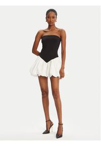 BARDOT Sukienka koktajlowa Vega Strapless 59903DB Czarny Slim Fit. Kolor: czarny. Materiał: syntetyk. Styl: wizytowy #5