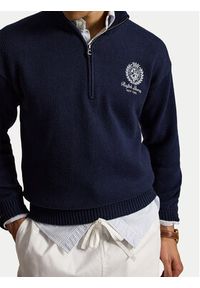 Polo Ralph Lauren Bluza 710B18061001 Granatowy Regular Fit. Typ kołnierza: polo. Kolor: niebieski. Materiał: bawełna #3