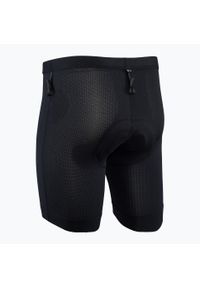 Spodenki rowerowe wewnętrzne męskie z wkładką Coolmax Silvini Inner MP373V. Kolor: czarny. Sport: kolarstwo