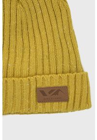 Viking Czapka kolor żółty. Kolor: żółty. Materiał: materiał, dzianina #2