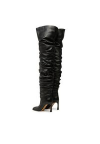 MICHAEL Michael Kors Muszkieterki Kelsea Leather Slouchy Boot 40F4KLHB5L Czarny. Kolor: czarny. Materiał: skóra #5