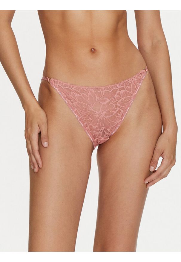 TOMMY HILFIGER - Tommy Hilfiger Figi klasyczne UW0UW05249 Różowy. Kolor: różowy. Materiał: syntetyk