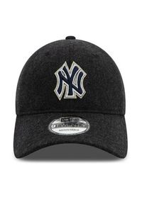 New Era Czapka z daszkiem MLB Melton New York Yankees 9TWENTY 60580860 Czarny. Kolor: czarny. Materiał: wełna, materiał