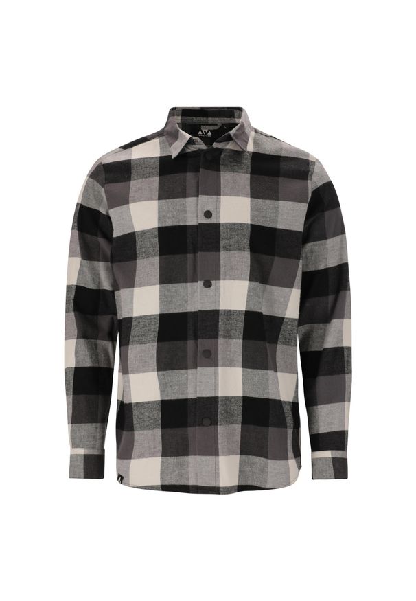 Koszula Whistler Riglet. Okazja: na co dzień. Kolor: czarny. Materiał: bawełna. Styl: casual