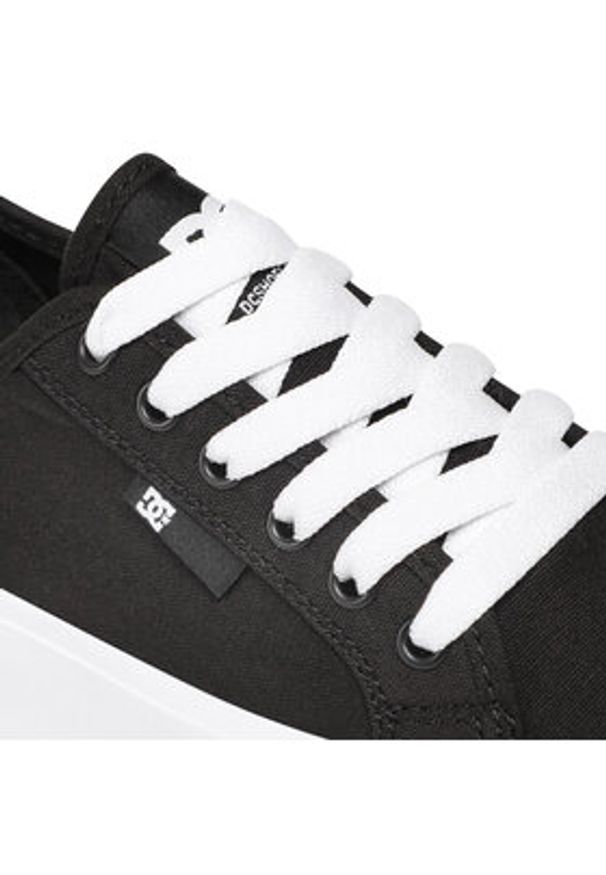 DC Shoes Tenisówki Manual Platform ADJS300280 Czarny. Kolor: czarny. Materiał: materiał. Obcas: na platformie