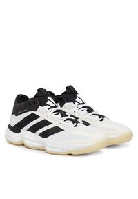 Adidas - adidas Buty halowe Court Stabil KJ1559 Biały. Kolor: biały. Materiał: materiał #4