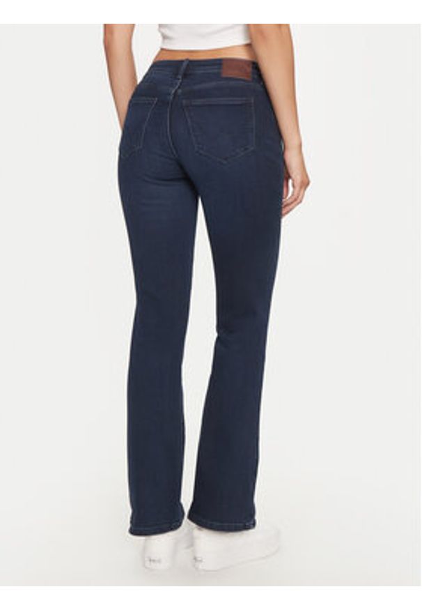 Wrangler Jeansy 112342797 Granatowy Bootcut Fit. Kolor: niebieski