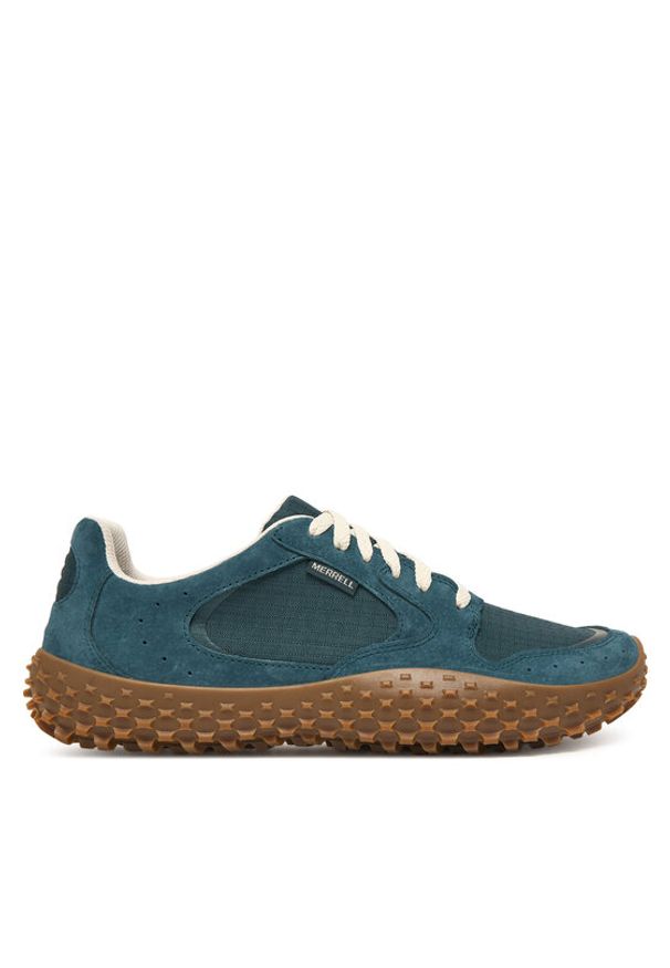 Merrell Sneakersy Wrapt Sneaker J032847 Niebieski. Kolor: niebieski. Materiał: materiał