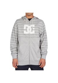Bluza z kapturem męskie DC Shoes Studley. Typ kołnierza: kaptur. Kolor: szary. Materiał: bawełna, materiał. Sport: skateboard #1