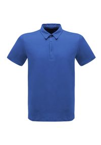 Regatta - Koszulka Polo Męska Classic. Typ kołnierza: polo. Kolor: niebieski. Materiał: bawełna, poliester #1