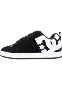 DC Shoes - Tenisówki Dc Model Court Graffik M Kolor Czarny. Kolor: czarny. Materiał: syntetyk, tkanina, skóra