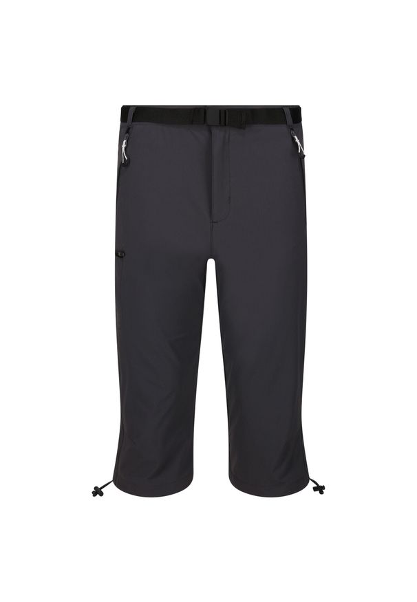 Regatta - Męskie Spodenki Xert Stretch III Stretch Active Capri Shorts. Kolor: szary