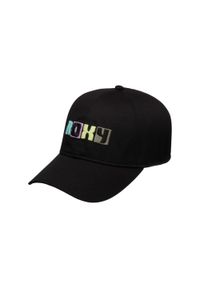 Roxy - Czapka baseballowa dla Dziewczynki BLONDIE GIRL Czarny. Kolor: szary. Materiał: bawełna, tkanina #1