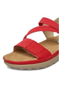 Rieker Sandały CEO-64870-33 Czerwony. Kolor: czerwony. Materiał: skóra #7