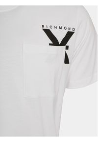 Richmond X T-Shirt Aubry UMP24048TS Biały Regular Fit. Kolor: biały. Materiał: bawełna #3