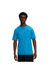 Koszulka Under Armour ABC Camo. Kolor: niebieski, czarny, wielokolorowy. Sport: fitness