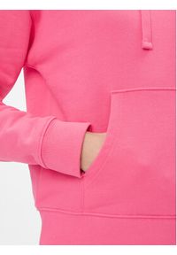 Tommy Jeans Bluza Badge DW0DW17326 Różowy Boxy Fit. Kolor: różowy. Materiał: bawełna #4