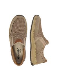 Rieker Półbuty CEO-14363-64 Beżowy. Kolor: beżowy. Materiał: materiał #3